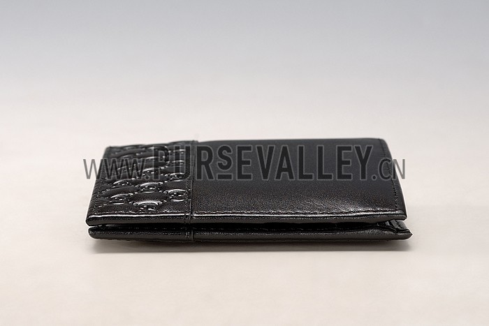 Gucci Bi-Fold Wallet With Microguccissima Detail