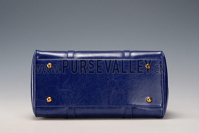 Prada Classic Top Handle Blue