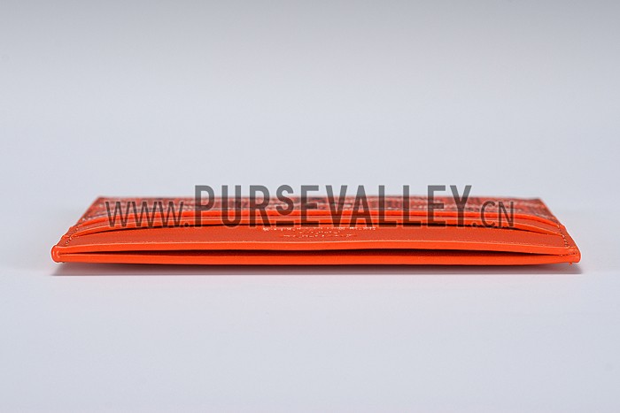 Goyard Orange Card Holder 18926602