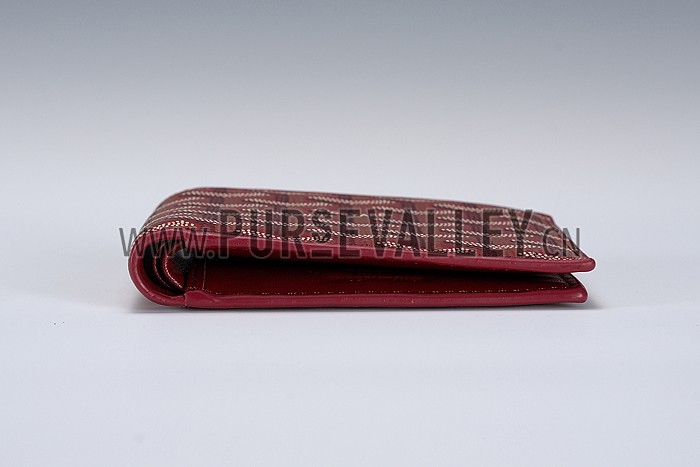 Goyard Dark Red Wallet 18926586
