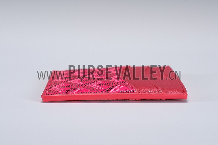 Goyard Fuchsia Card Holder 18926606