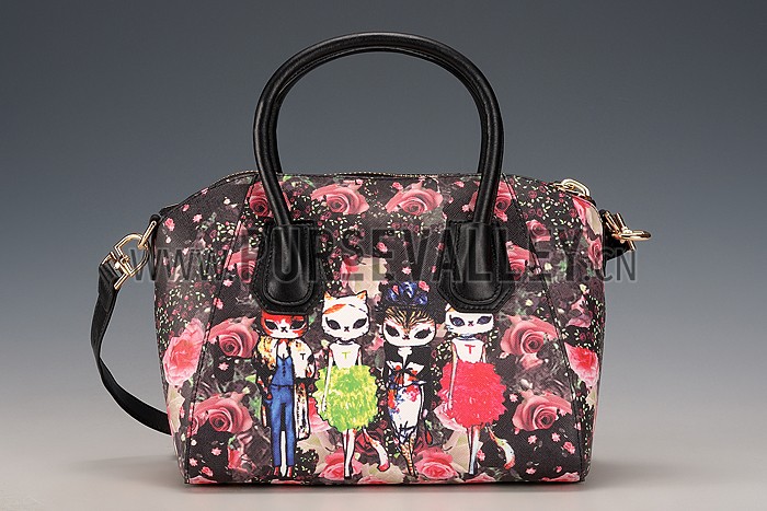 Givenchy Antigona Cat Girl Print Bag 18924664