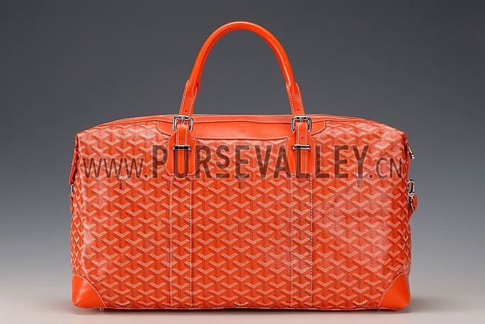 Goyard Boeing Orange Travel Bag 18926672
