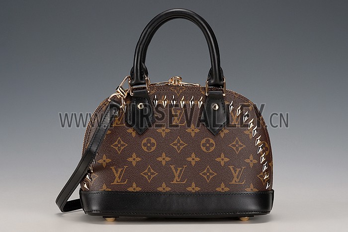Louis Vuitton Monogram Canvas Studded Alma BB 18926684