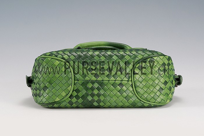 Bottega Veneta Rialto Shoulder Green Bag