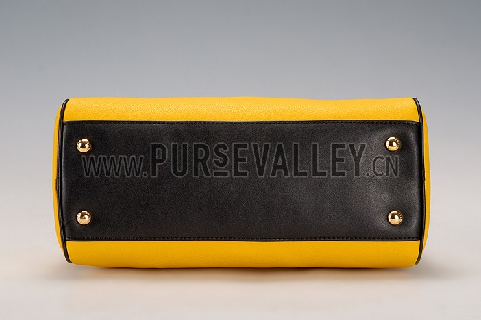 Prada Shoulder Handbag Yellow and Black