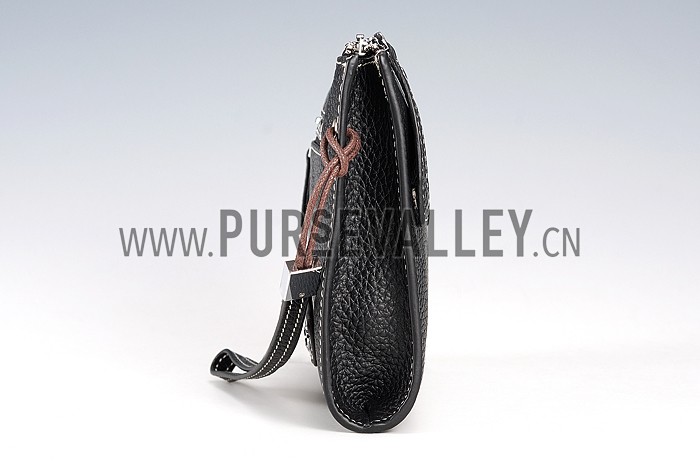 Hermes Card Holder/Wallet Black 608031