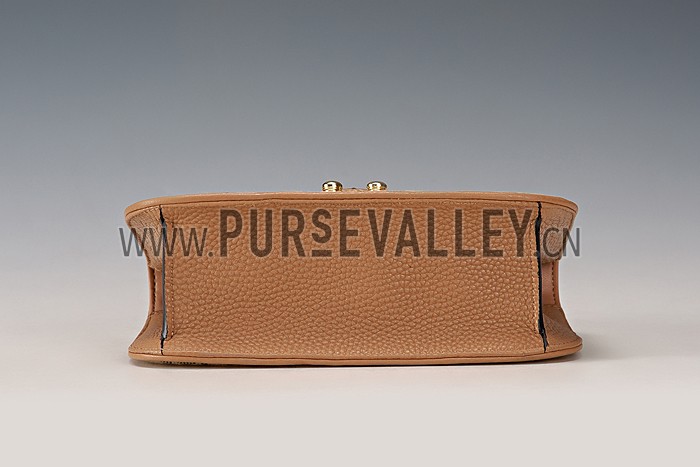 Valentino Viva Valentino Fabric Rockstud Bag Tan