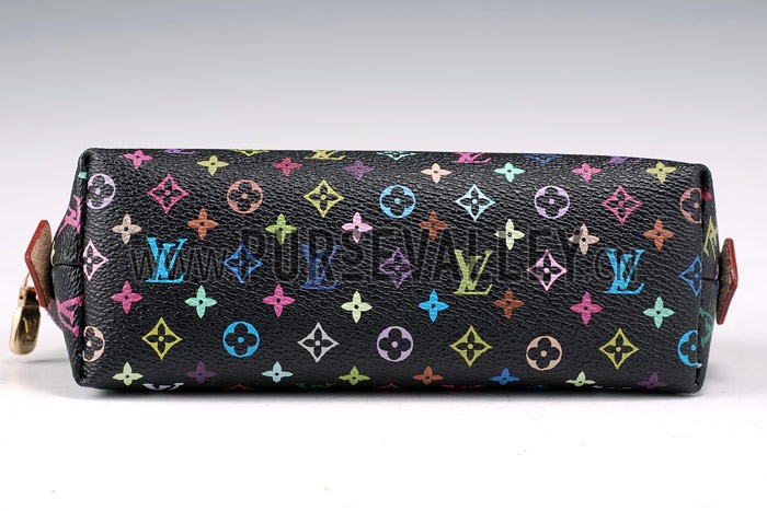 Louis Vuitton Black Murakami Cosmetic Pouch