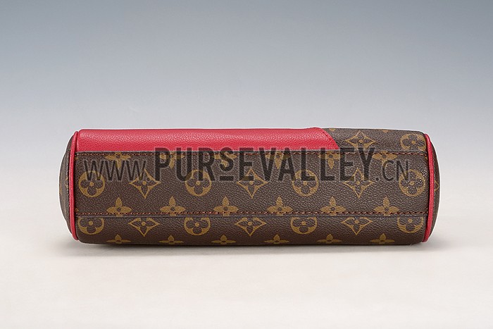 Louis Vuitton Monogram Kimono Shoulder Bag Dark Red