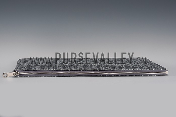 Goyard Large Pouch Grey