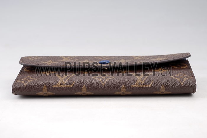 Louis Vuitton Emily Blue Wallet