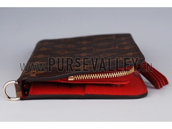 Louis Vuitton Insolite Red Mono Wallet