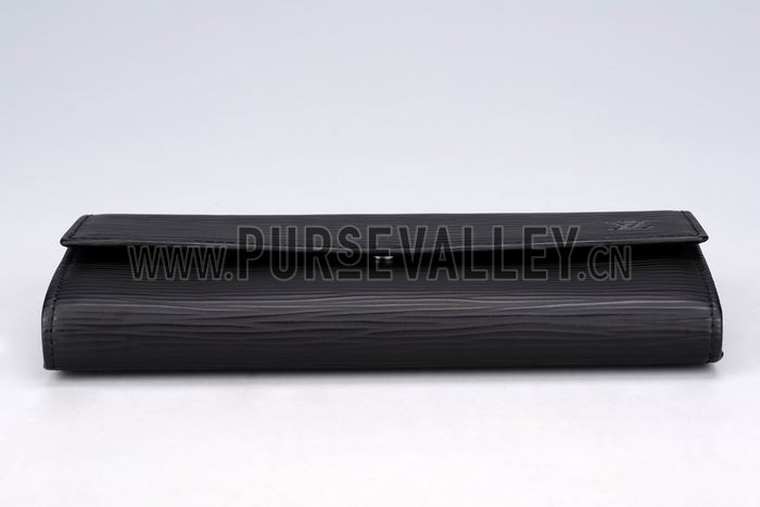 Louis Vuitton Sarah Black Epi Leather Wallet