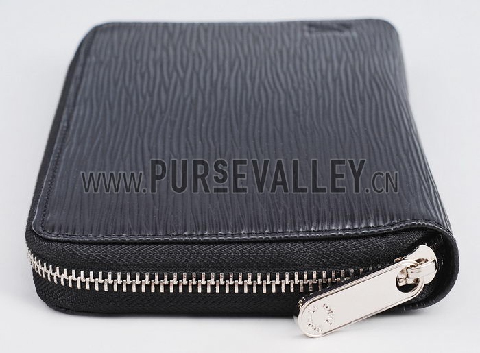Louis Vuitton Zippy Wallet Black Epi Leather