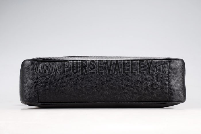 Louis Vuitton Milo Taiga Leather Black