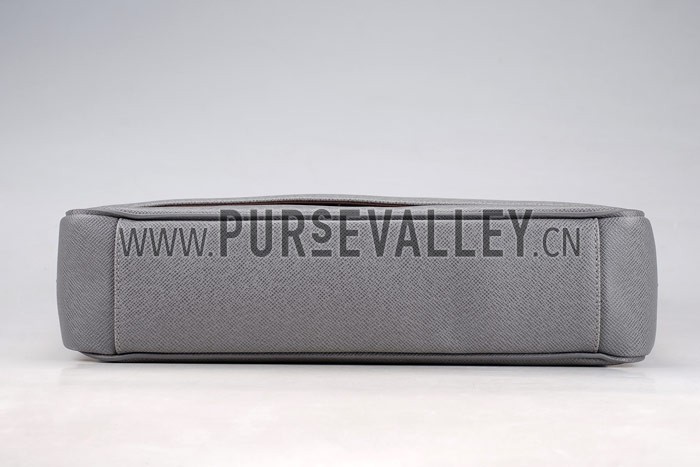 Louis Vuitton Roman MM Taiga Leather Glacier