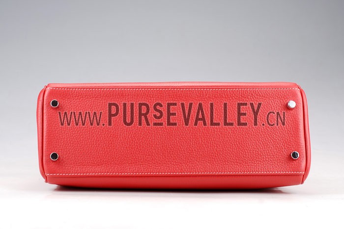 Hermes Kelly Small Red Bag