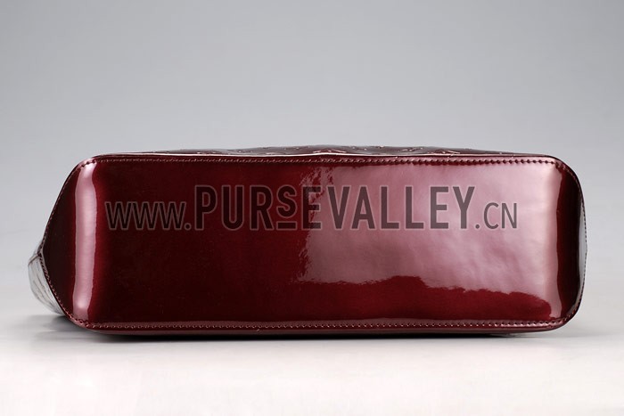 Louis Vuitton Monogram Vernis Wilshire MM Purple