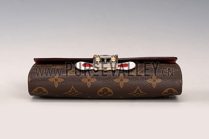 Louis Vuitton Tribal Mask Chaine Wallet Red
