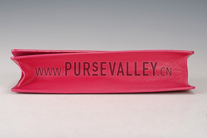 Saint Laurent Clutch Neon Pink