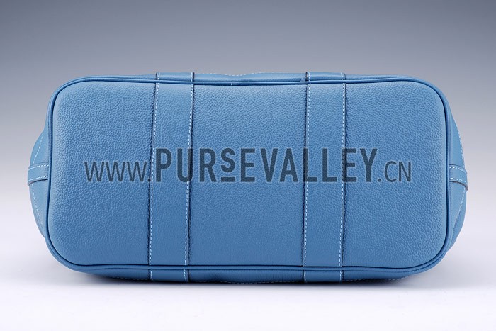 Hermes Garden Party Tote Blue