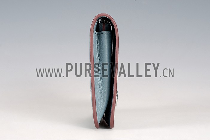 Hermes Dogon Wallet Etain Grey 608076