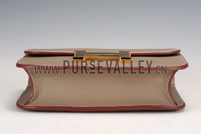 Hermes Constance Khaki with Golden Buckle