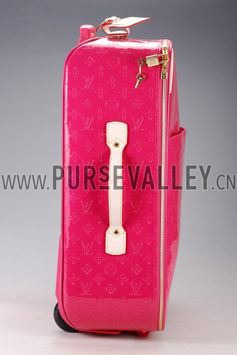 Louis Vuitton Pink Vernis Pegase 55