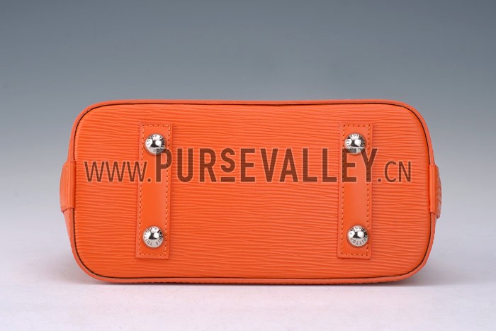 Louis Vuitton Alma PM Epi Learher Orange