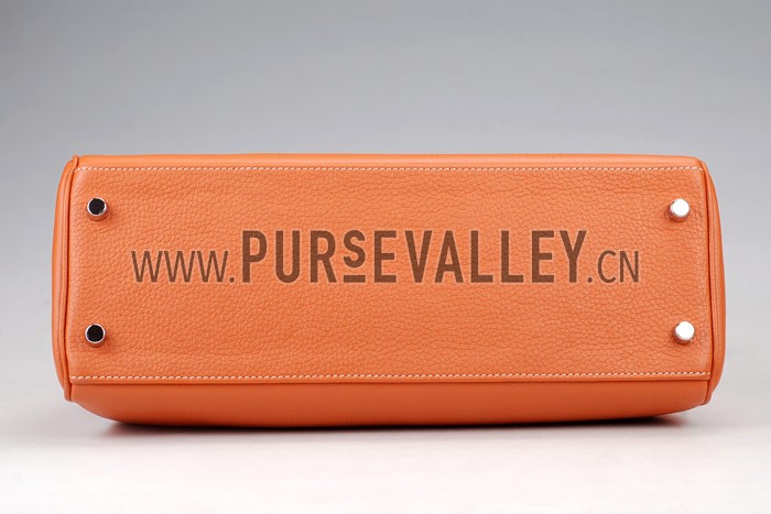 Hermes Kelly Small Orange-Brown Tan