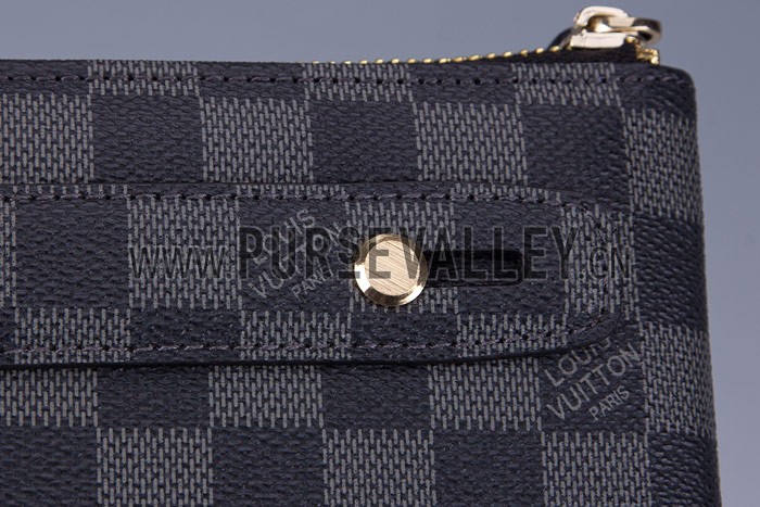 Louis Vuitton Damier Graphite Mini iPad Clutch with Hand Strap