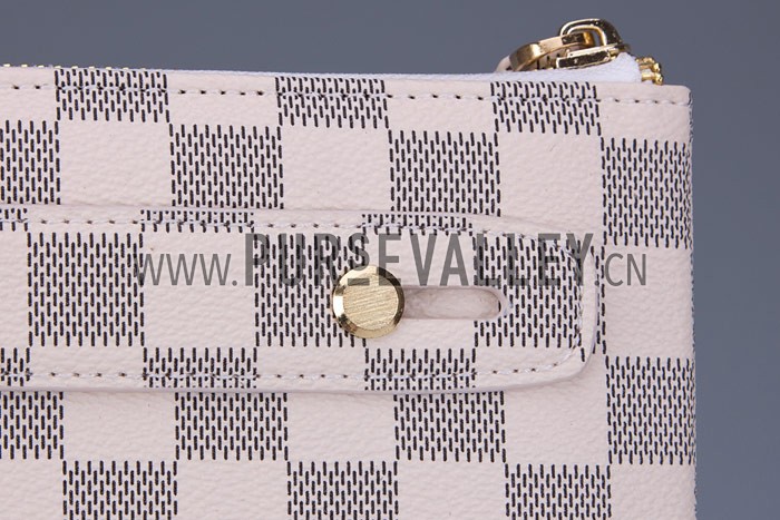 Louis Vuitton Damier Azure Mini iPad Clutch with Hand Strap