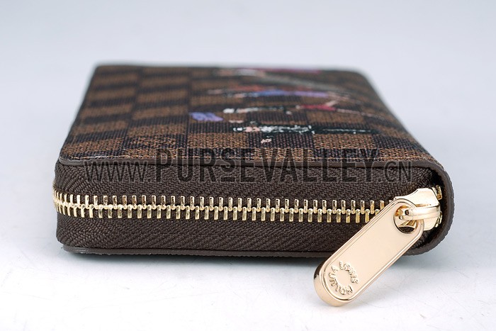 Louis Vuitton Damier Zippy Illustre Travel