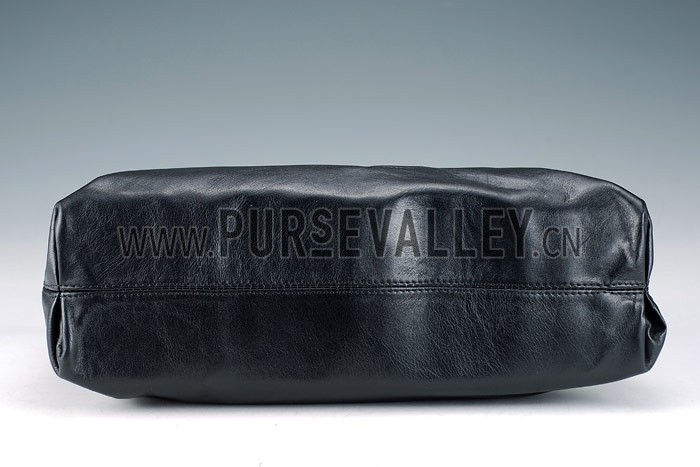 Gucci Soho Large Hobo with Embossed Interlocking G Black