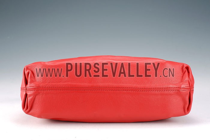 Gucci Soho Large Hobo with Embossed Interlocking G Red