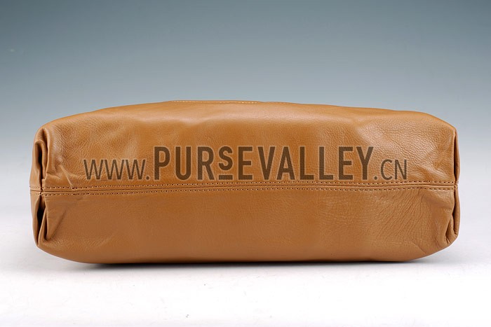 Gucci Soho Large Hobo with Embossed Interlocking G Tan