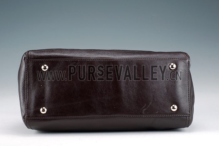 Gucci Soho Medium Shoulder Bag Dark Brown