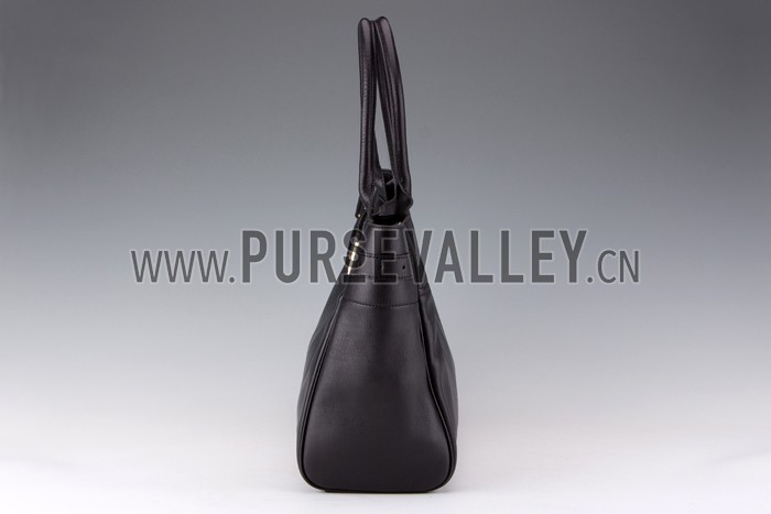 Mulberry Bayswater Black Leather Tote
