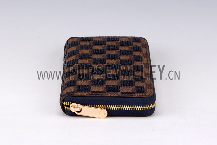 Louis Vuitton Damier Paillettes Wallet Blue