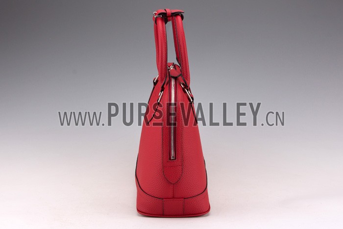 Louis Vuitton Alma in Taurillon Leather Red MM