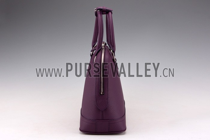 Louis Vuitton Alma in Taurillon Leather Purple MM