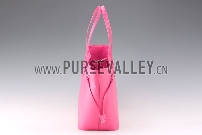 Louis Vuitton Neverfull MM Epi Leather Pink