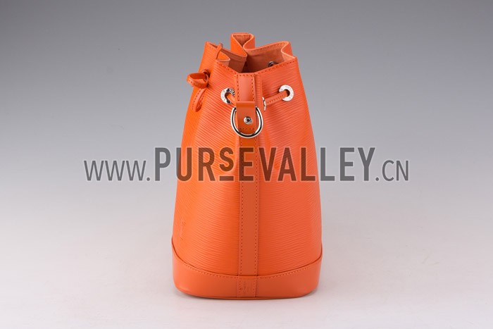 Louis Vuitton Noe BB Epi Orange Drawstring Bag