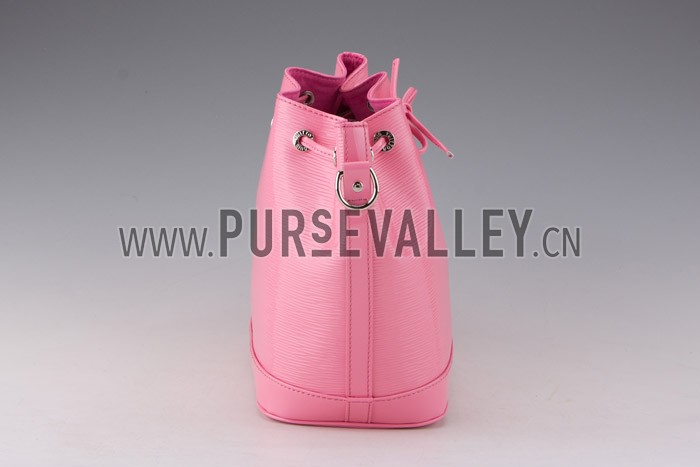 Louis Vuitton Noe BB Epi Pink Drawstring Bag