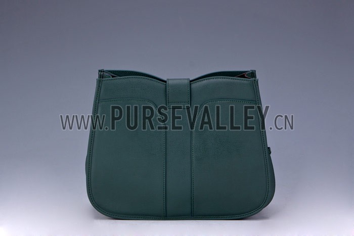 YSL Cabas Shoulder Bag Green