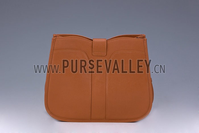 YSL Cabas Shoulder Bag Tan