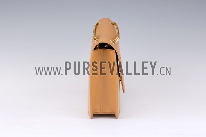 YSL Betty Medium Chain Shoulder Sand