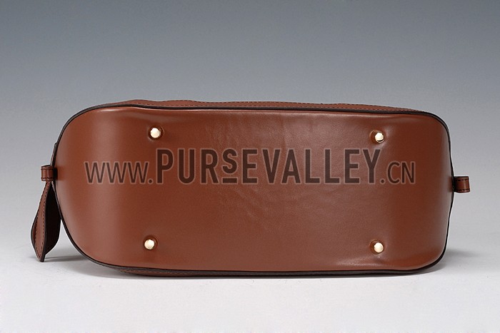 Burberry Blaze Haymarket Satchel Tan 607793