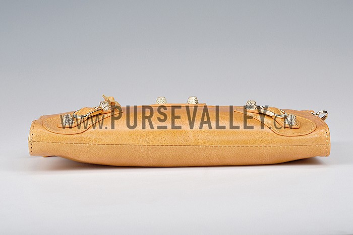 Balenciaga Clutch Marigold With Gold Hardware 607841